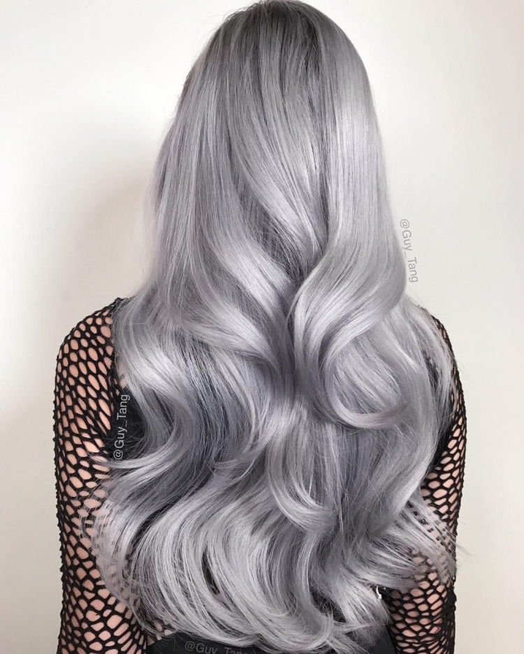 Сильвер блонд окрашивание