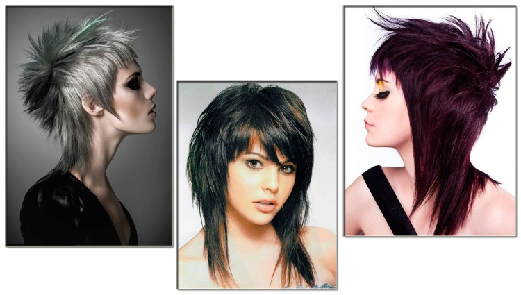 Каскад маллет стрижка