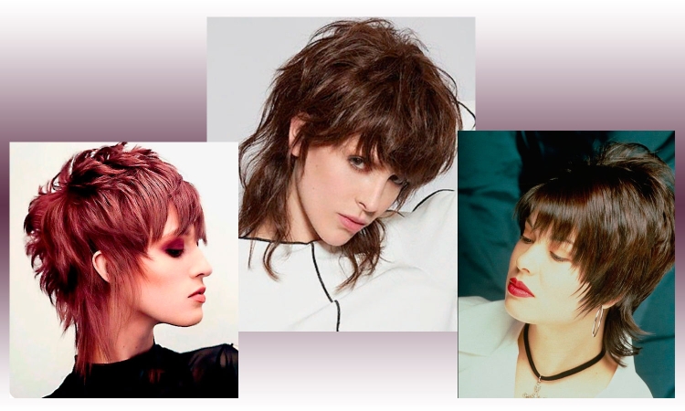 Каскад маллет стрижка