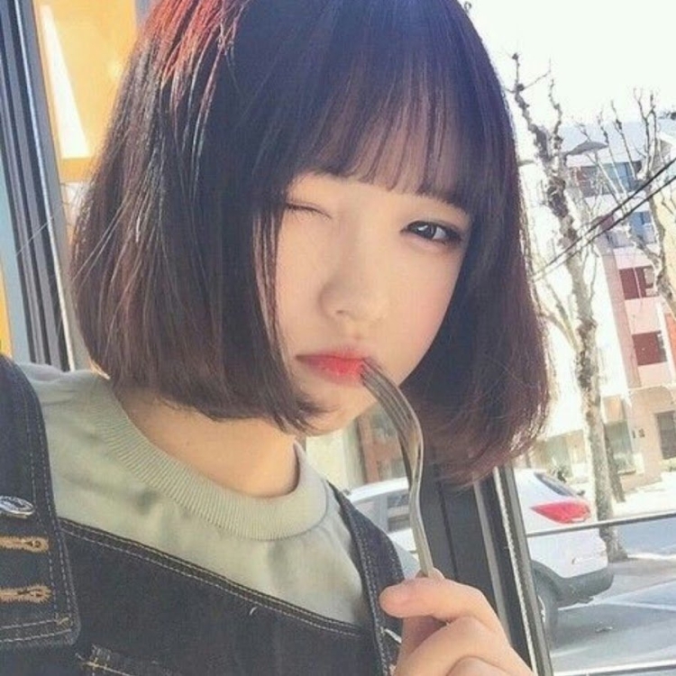 Кореянки ulzzang с каре