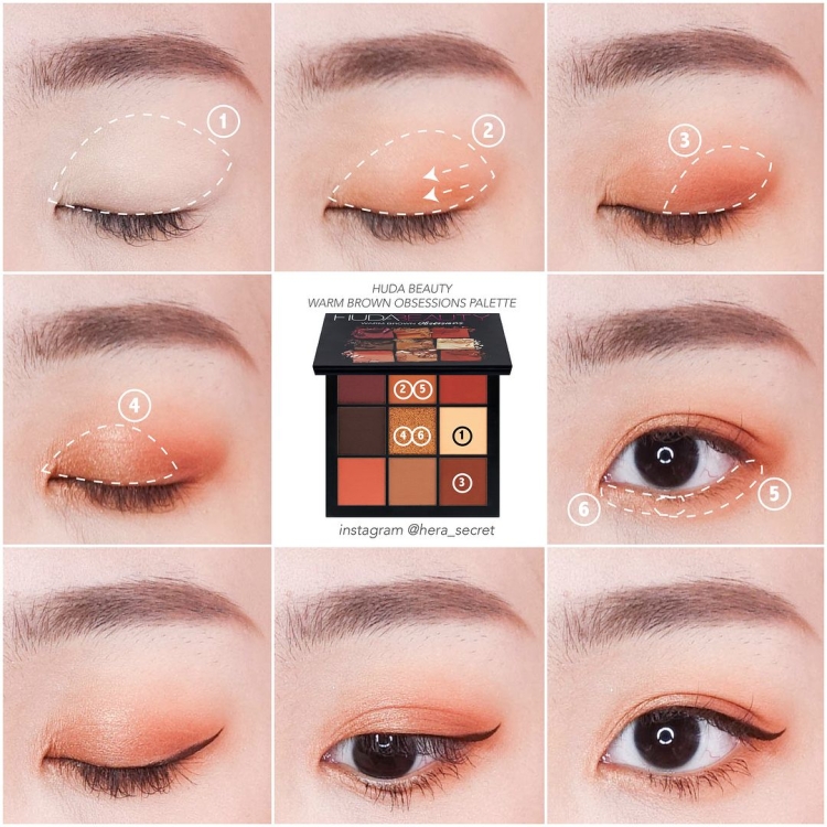 Корейский макияж глаз пошагово