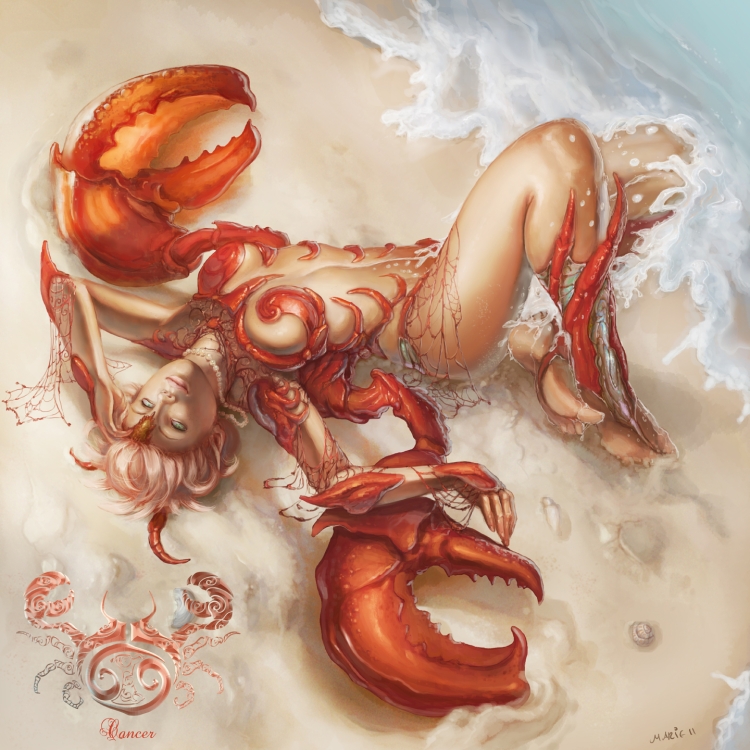 Скорпион мужчина арт