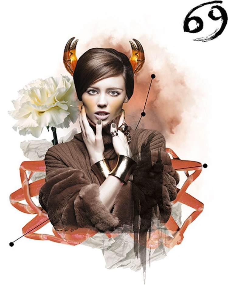 Девушки в образе знаков зодиака