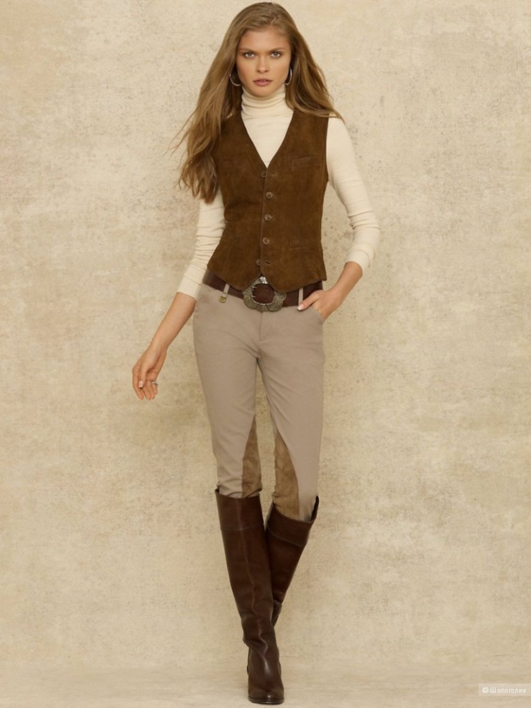 Брюки в жокейском стиле