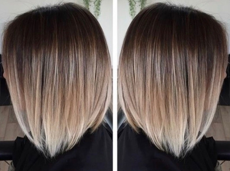 Шатуш балаяж омбре на каре