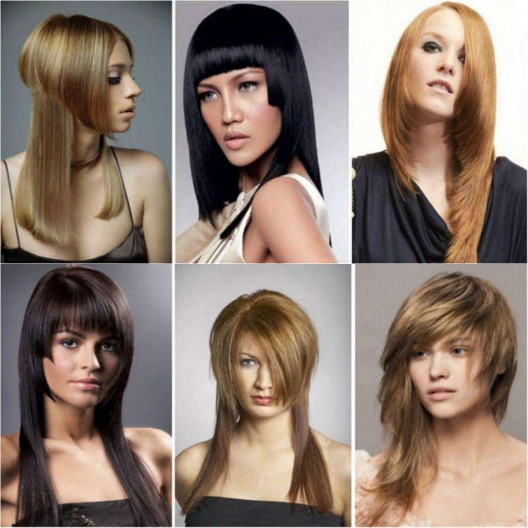 Стрижка двухуровневый Каскад