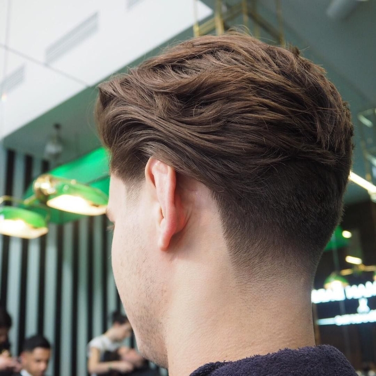 Мужские стрижки вид сзади