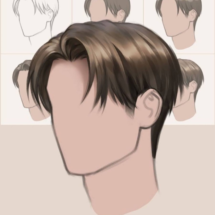 Прическа Леви Аккермана