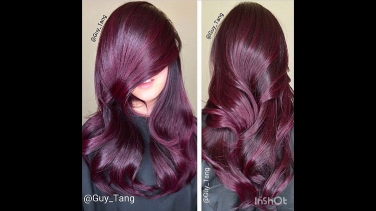 Ледяная Сангрия цвет волос