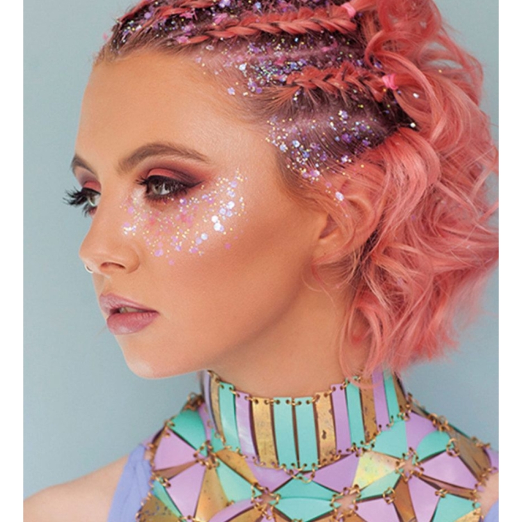 Блестки для волос