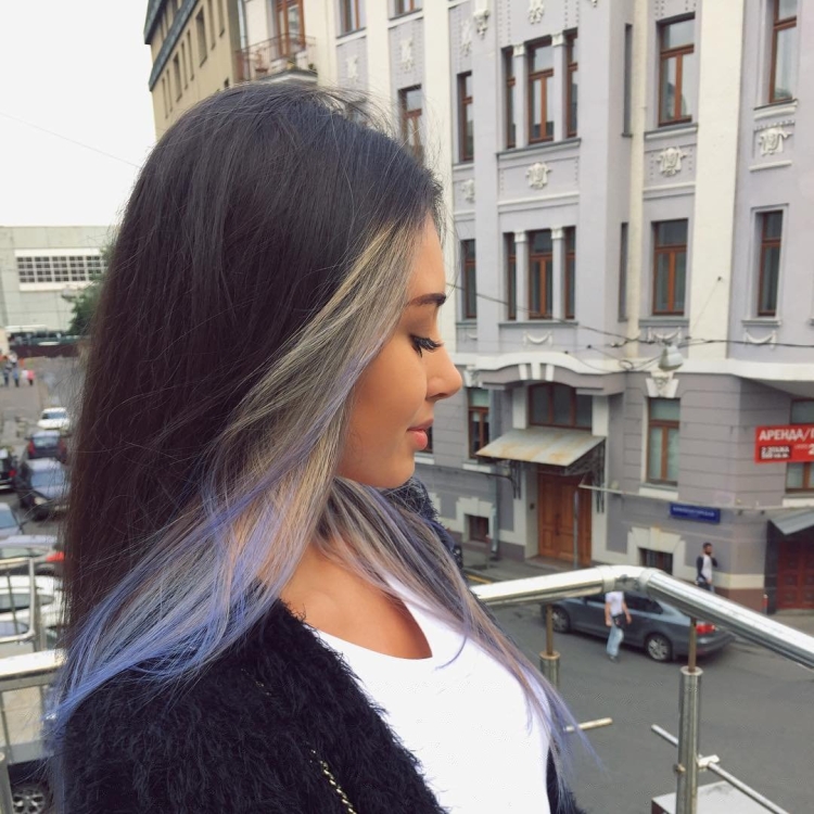 Диана Мелисон цвет волос