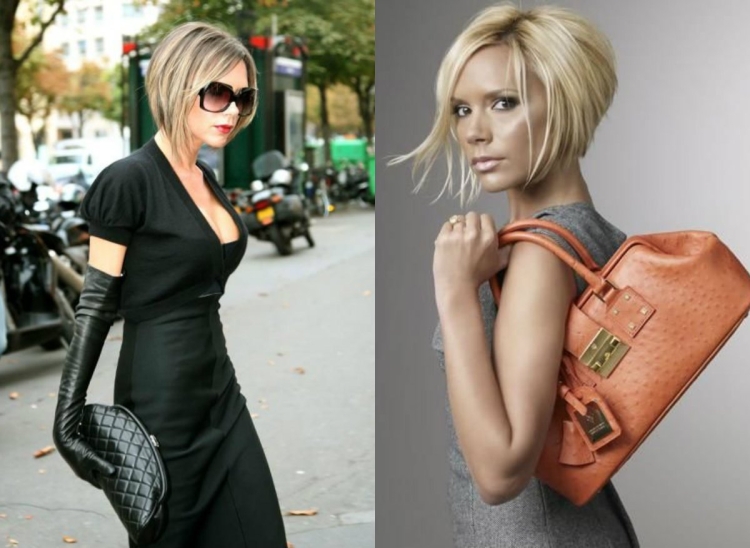 Виктория Бекхэм стрижка