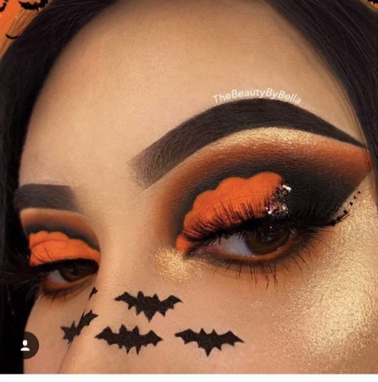 Красивый макияж на Хэллоуин