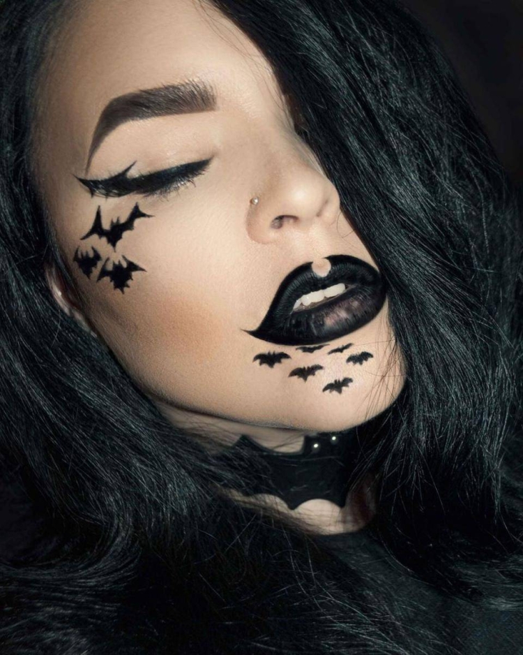 Макияж на Хэллоуин для девушек