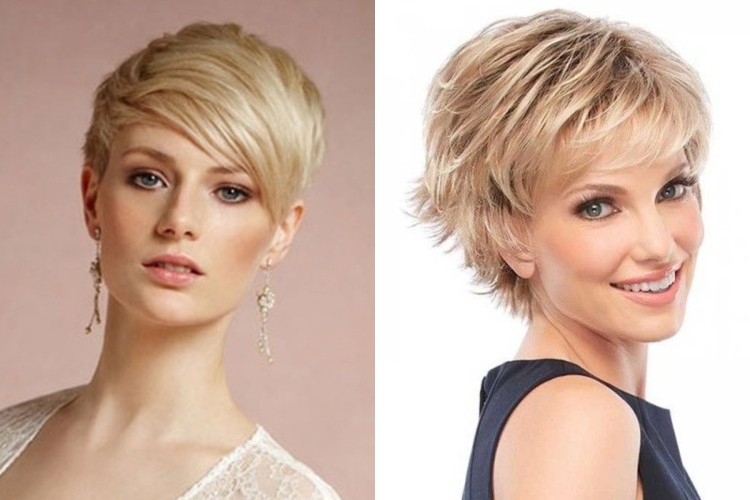 Стрижка Боб-Гарсон на средние волосы для женщин