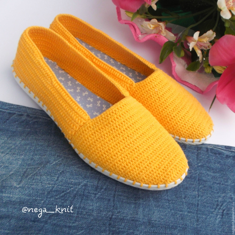 Слиперы вязаные