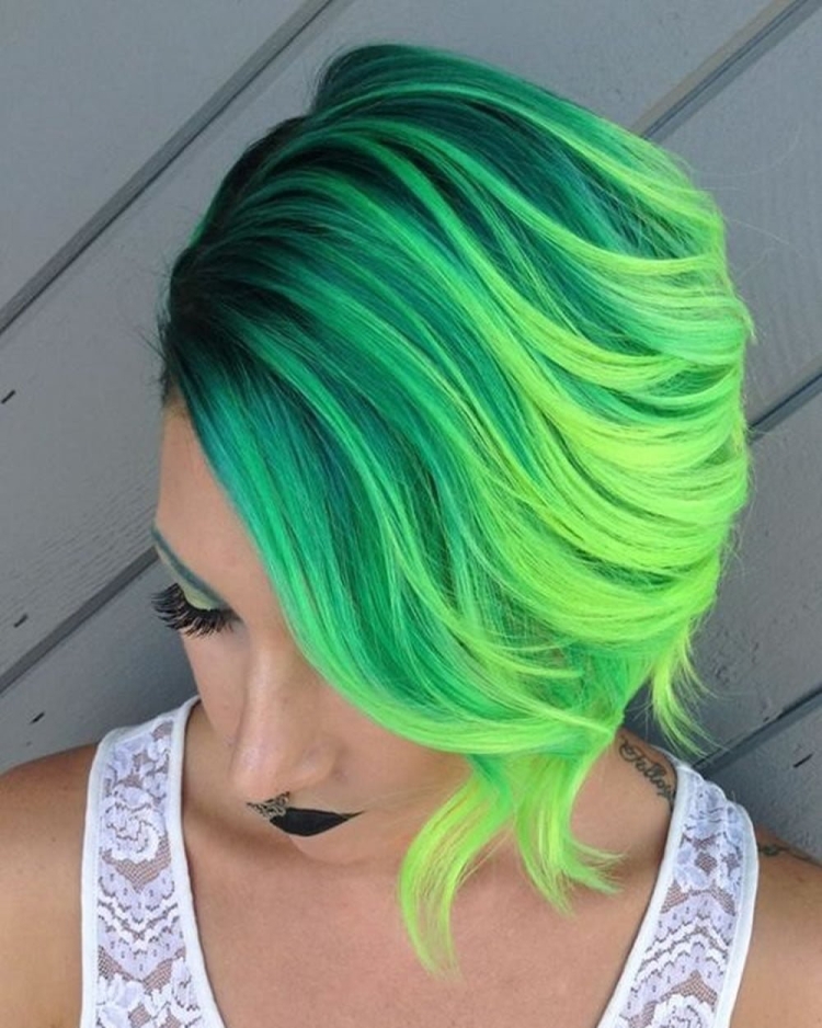 Зеленое окрашивание