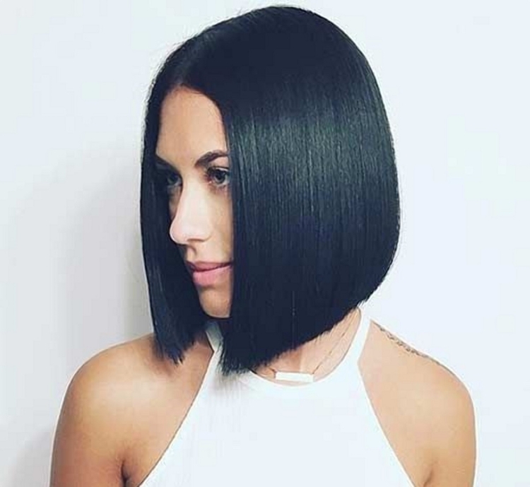 Удлиненное каре спереди длиннее