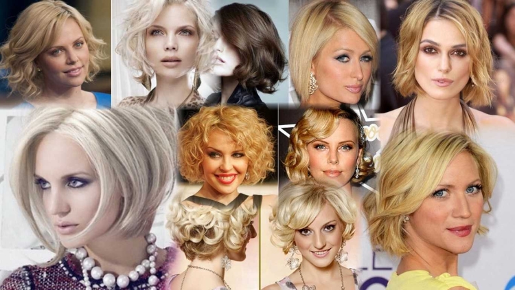 Прически и укладки на каре