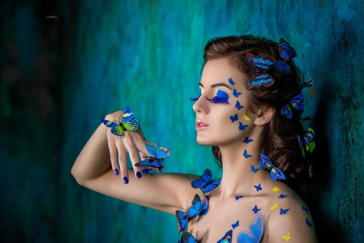 Фантазийный образ девушки