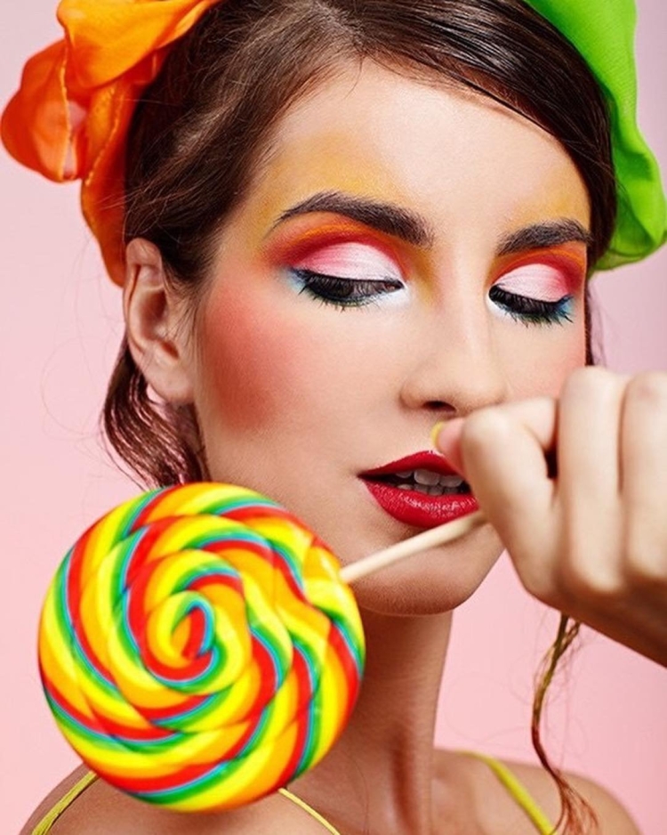 Макияж Стиляги