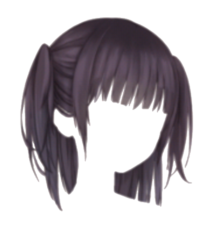 Аниме прически для фотошопа