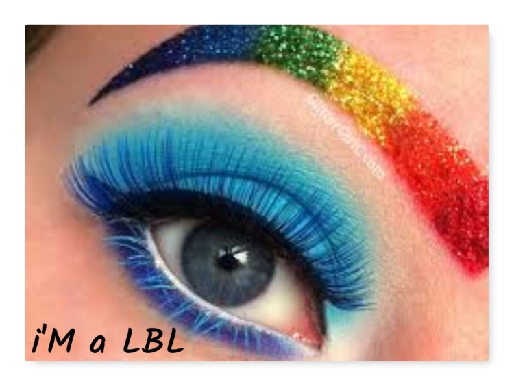 Макияж Радуга