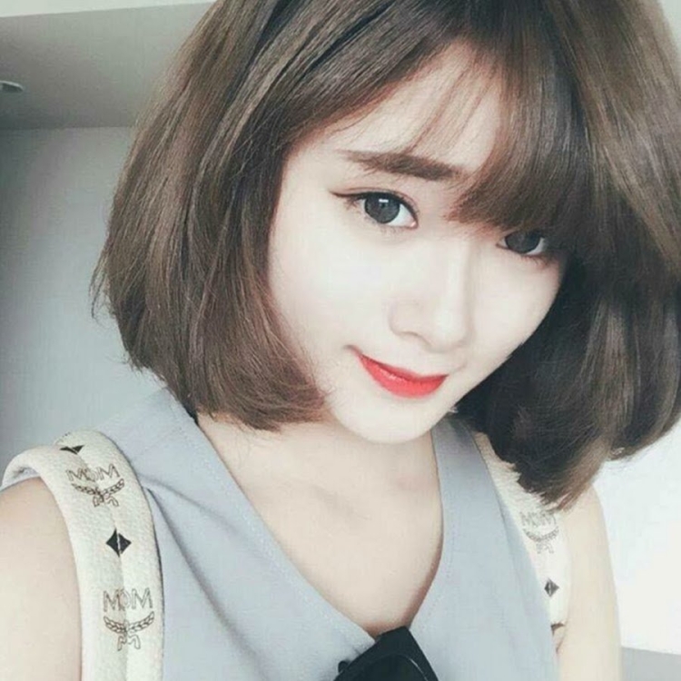 Кореянки ulzzang с каре и челкой