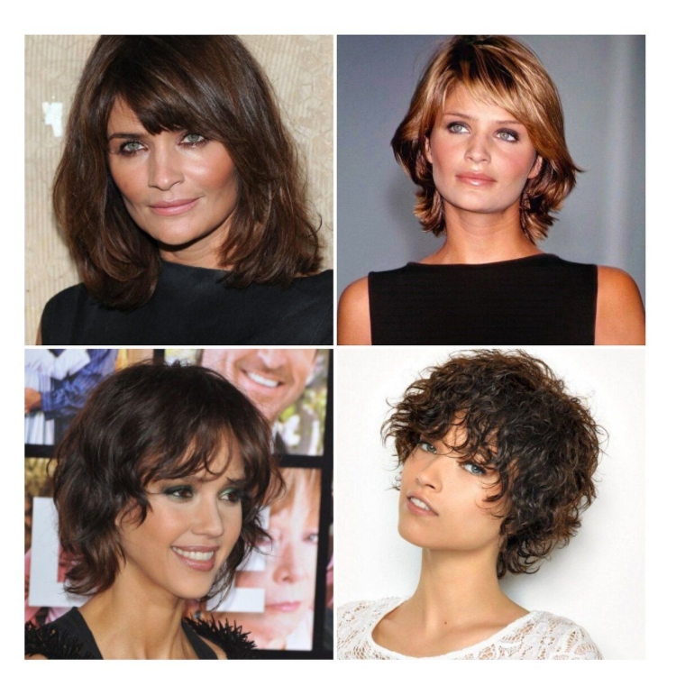 Стрижка круглый Каскад на кудрявые волосы