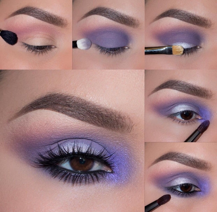 Макияж яркими тенями для начинающих