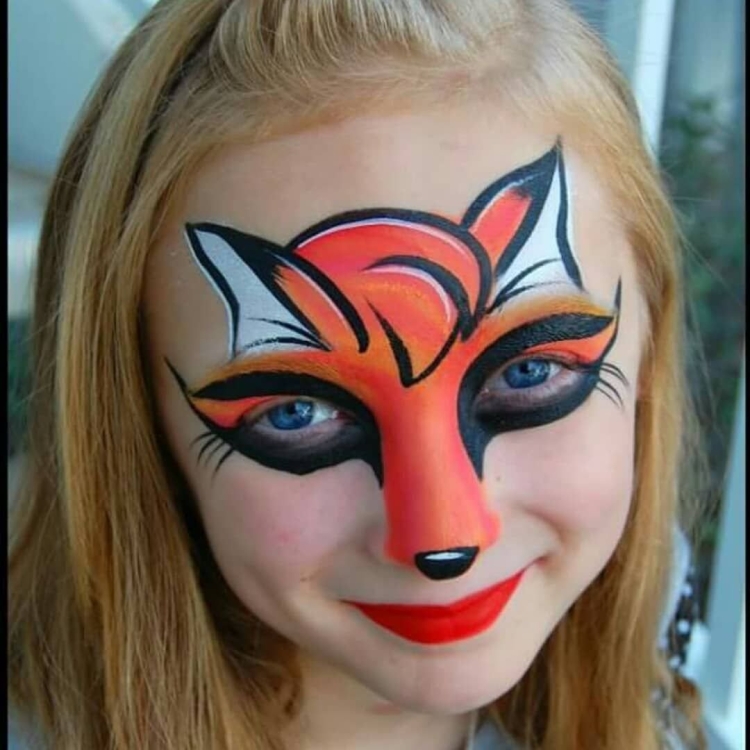 Аквагрим Супергерои для девочек