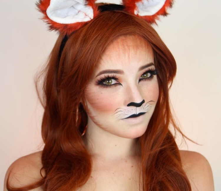 Макияж лисицы