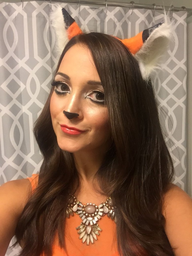 Макияж лисы