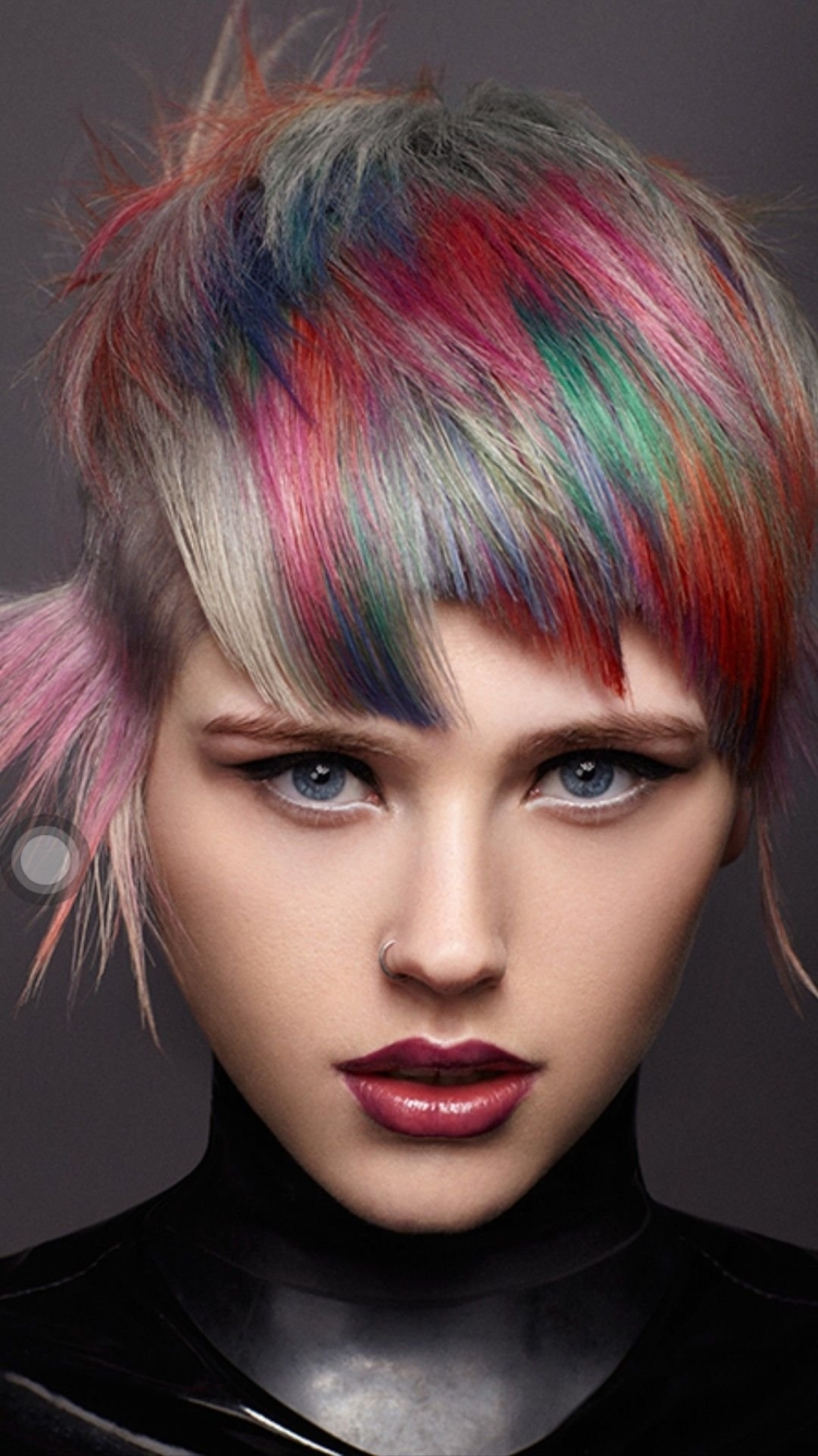 Креативное окрашивание волос