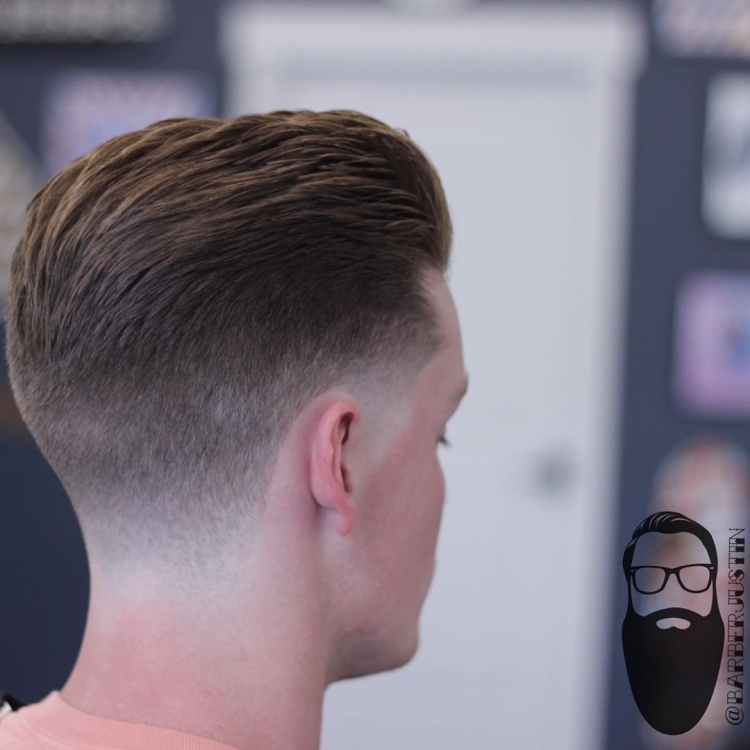 Стрижки мужские короткие молодежные с выбриванием спортивные