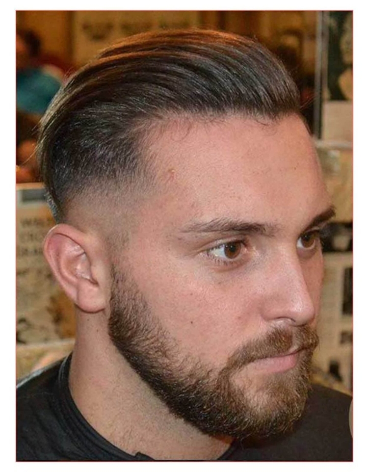 Слик Блэк прическа мужская