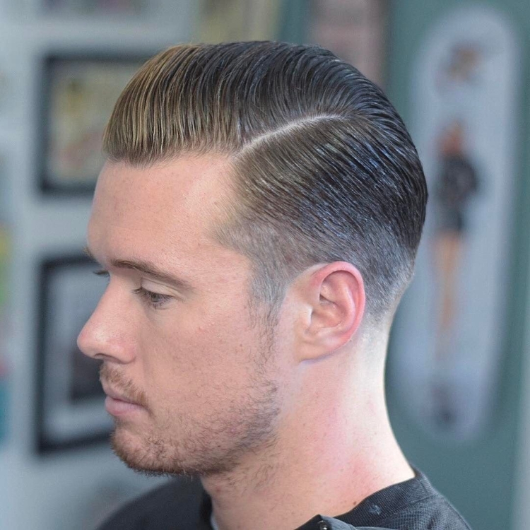 Comb over стрижка мужская