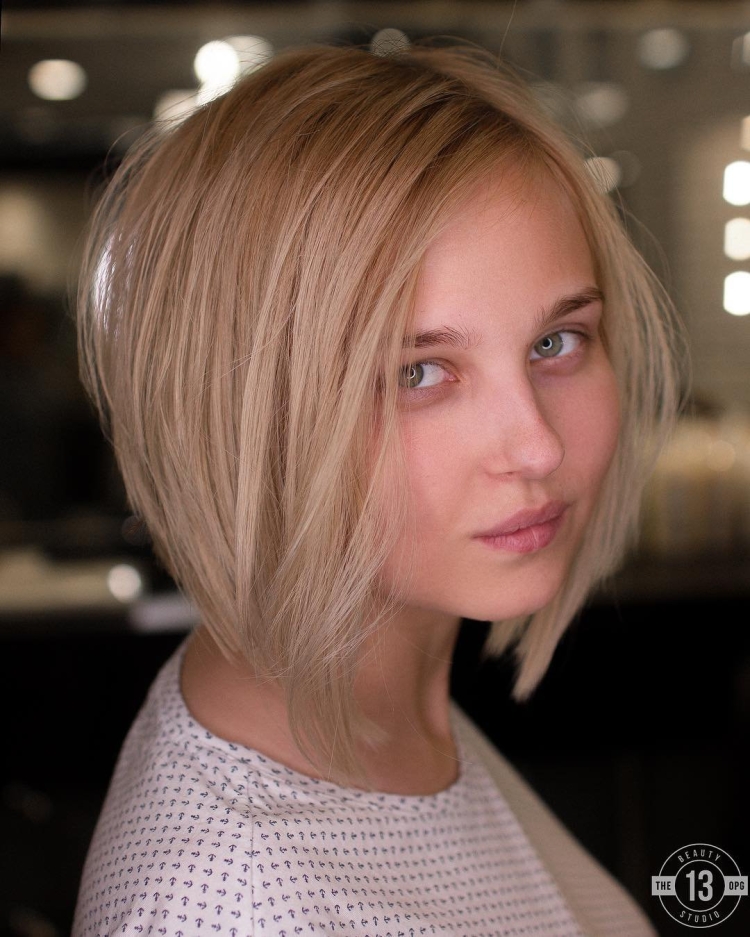 Каре на жидкие волосы