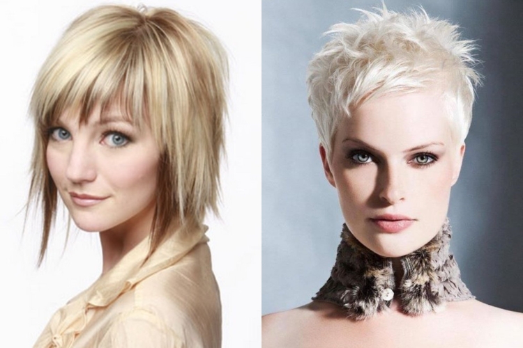 Короткие стрижки на жидкие волосы