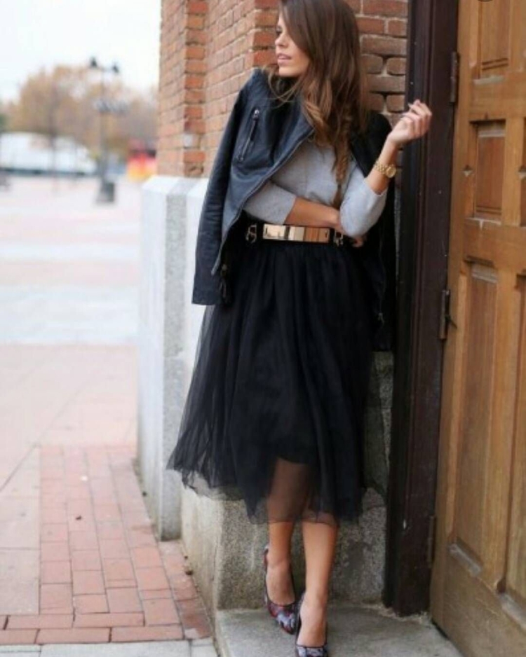 Юбка сетка с косухой