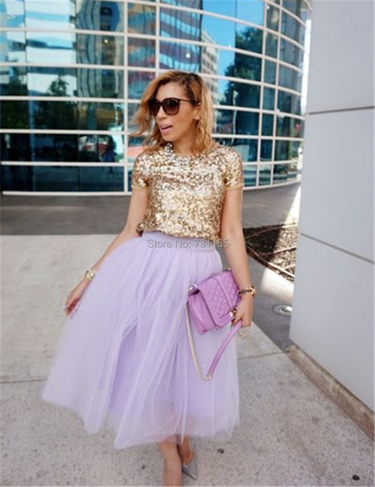 Фатиновая юбка с топом