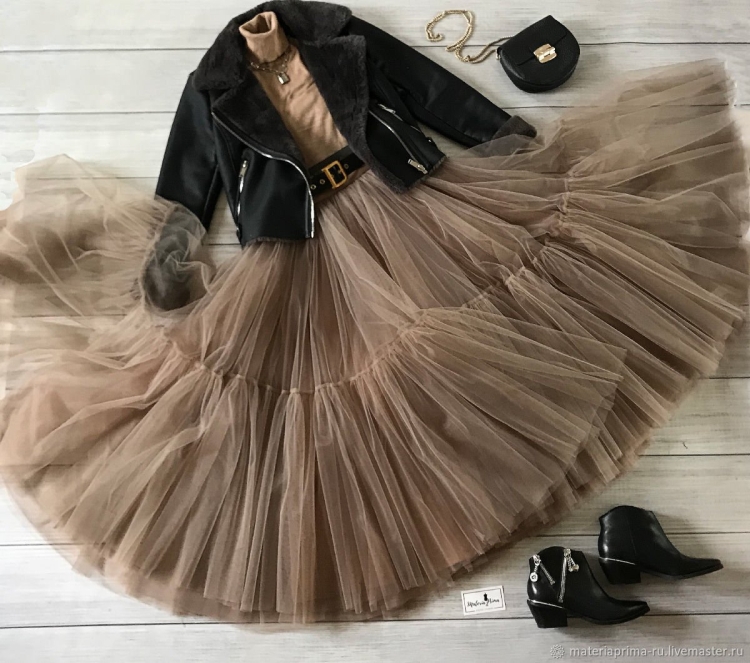 Фатиновая юбка диор