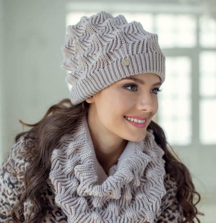 Шапка и снуд Ландре Элиза