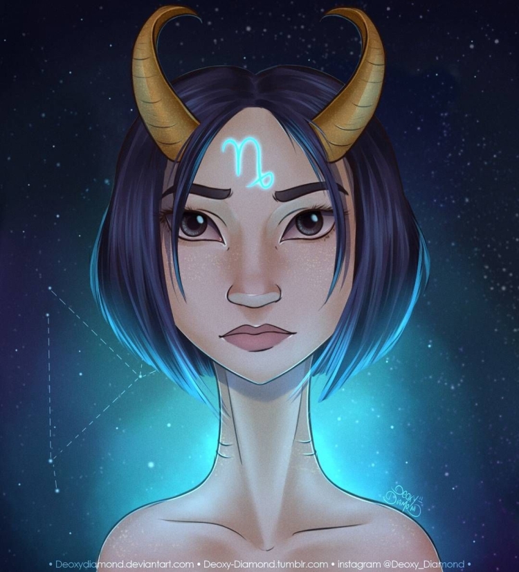 Арты знаков зодиака Козерог