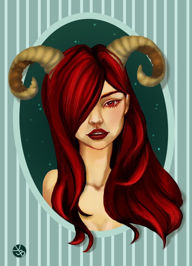 Девушка Овен