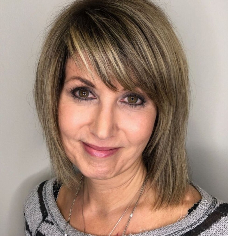 Мелирование для женщин 45+