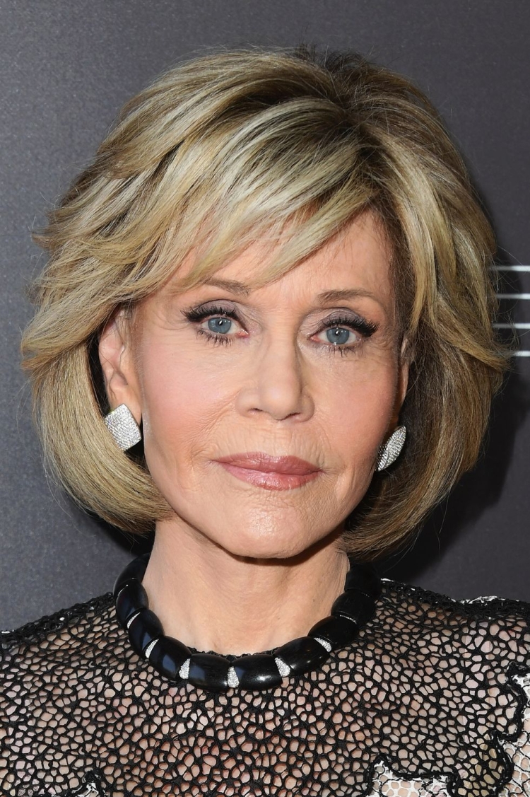 Джейн фонда с короткой стрижкой