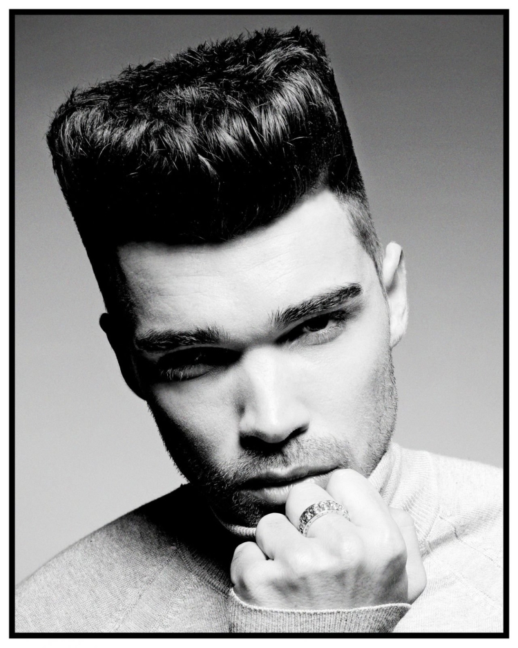 Квадратная прическа мужская