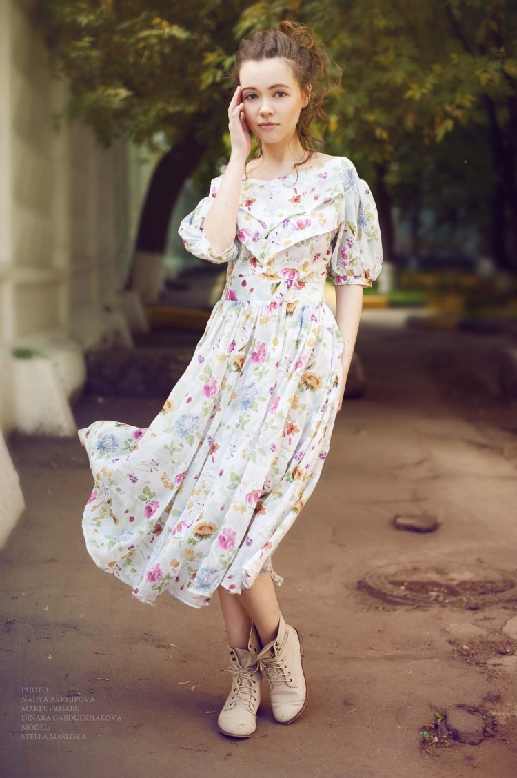 Романтичный стиль в одежде