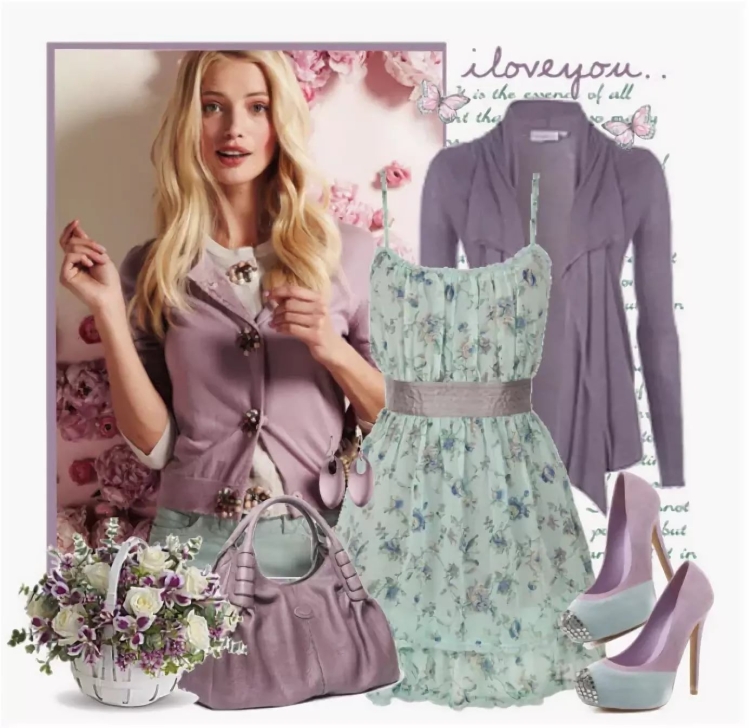 Романтичный стиль в одежде